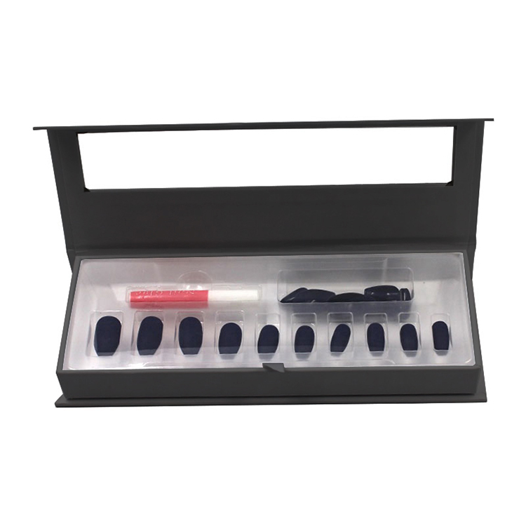 Custom False Nail Boxes Packaging Press on Nail Packaging Box for